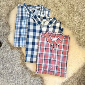 ✨Men's Big & Tall Plaid Shirt Collection Chaps and Saddlebread Brand 2XLT✨